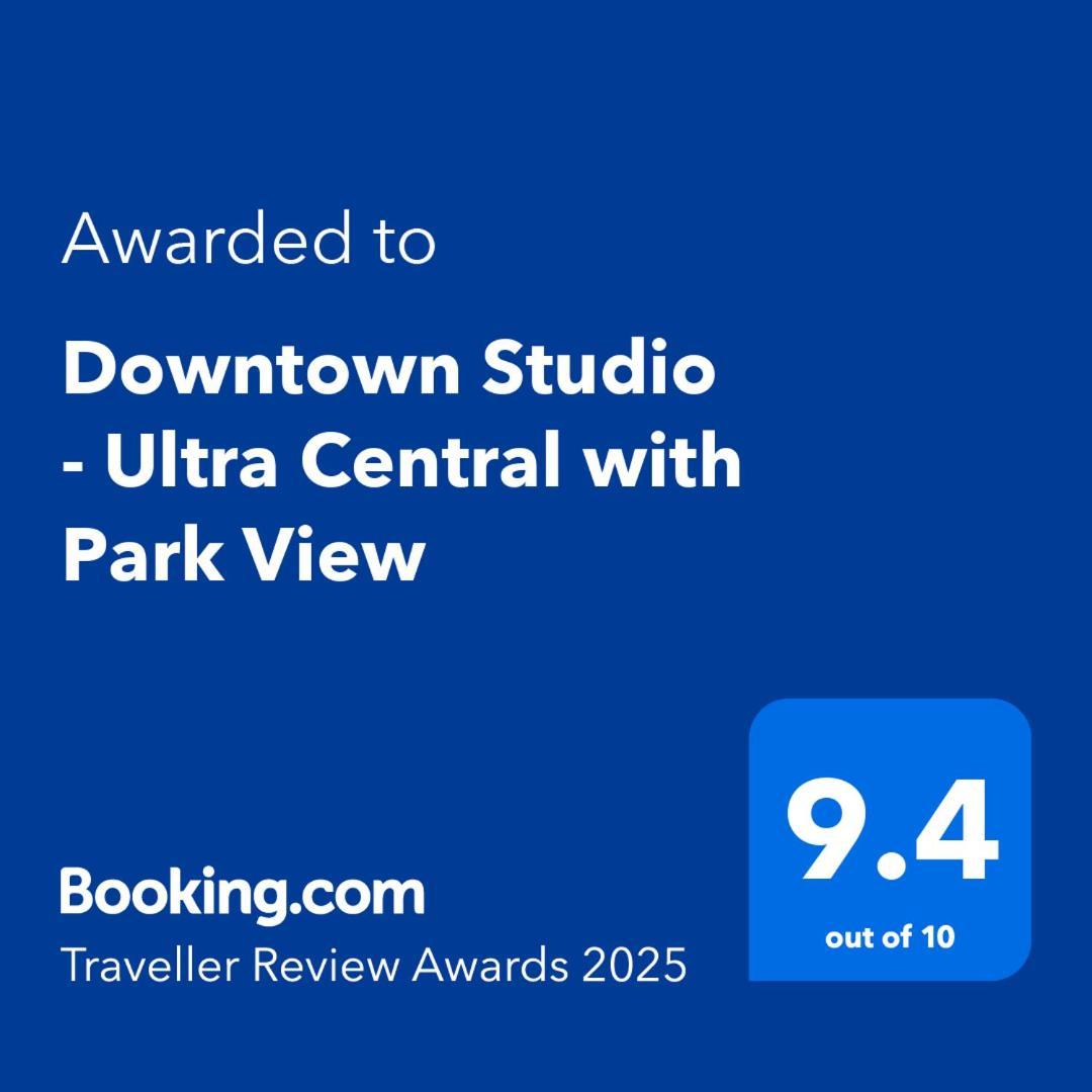 Downtown Studio - Ultra Central With Park View Bucarest Esterno foto